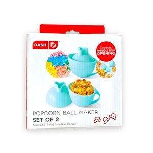 DASH- pop corn ball maker, set of two.